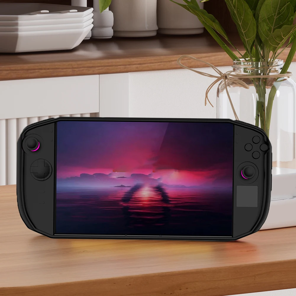 Durable Dockable TPU Case for Lenovo Legion Go 2 Compatible with Wireless Earbuds Smartwatch Phone Accessories LED Strip Lights