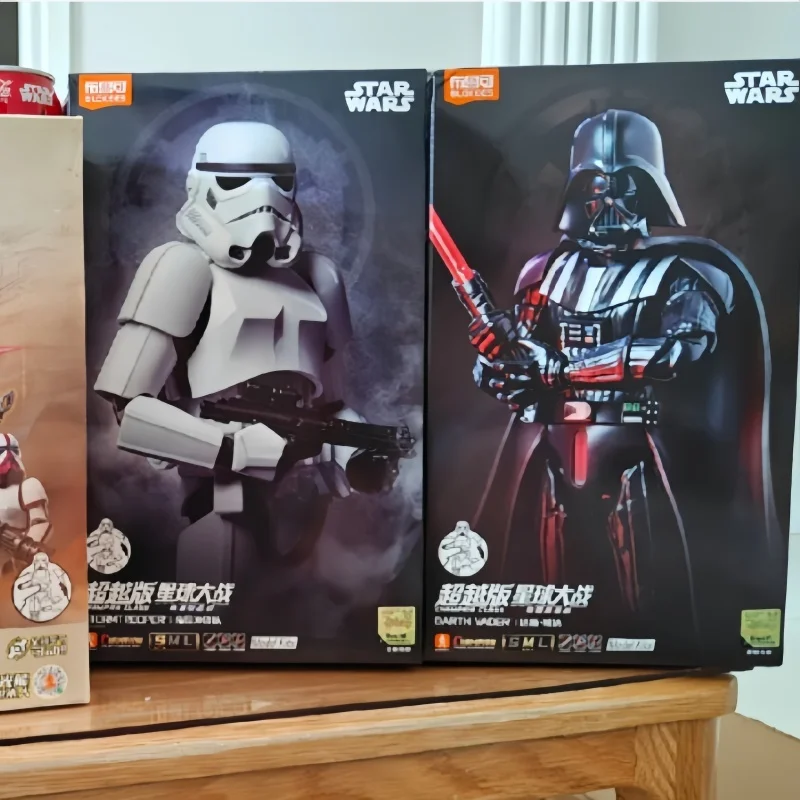 Genuine New Blokees Star Wars Blind Box Star Edition Version 01 Mandalorian Bounty Trip Action Figure Model Collection Gift Toy