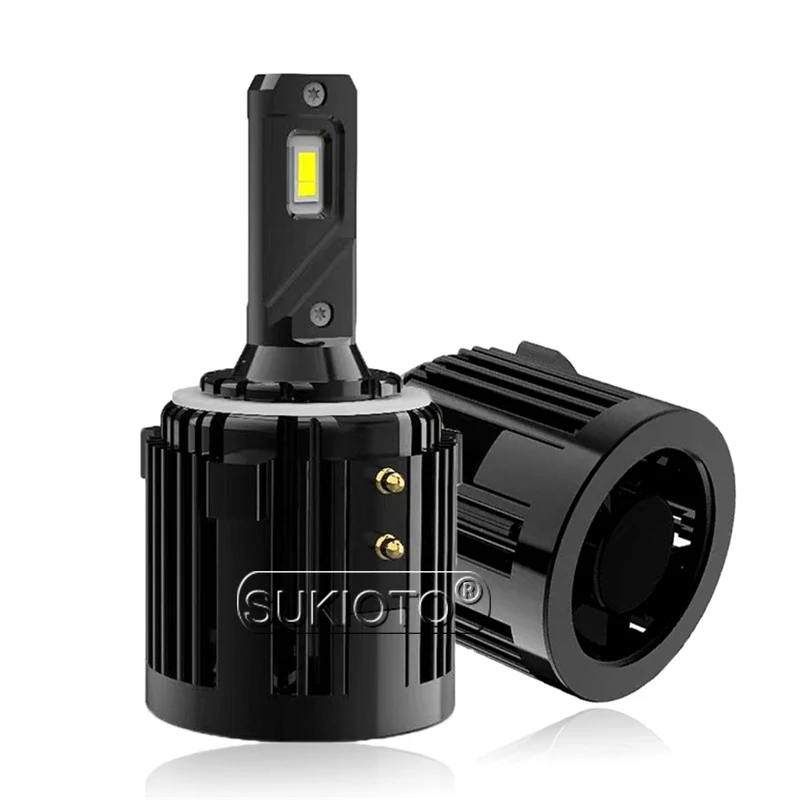

2PCS SUKIOTO GENUINE Car Headlight H7 LED Auto Bulbs Light Canbus H7 LED Lamp 6000K LED Headlight Bulbs For VW Golf 7 Golf 6 MK7