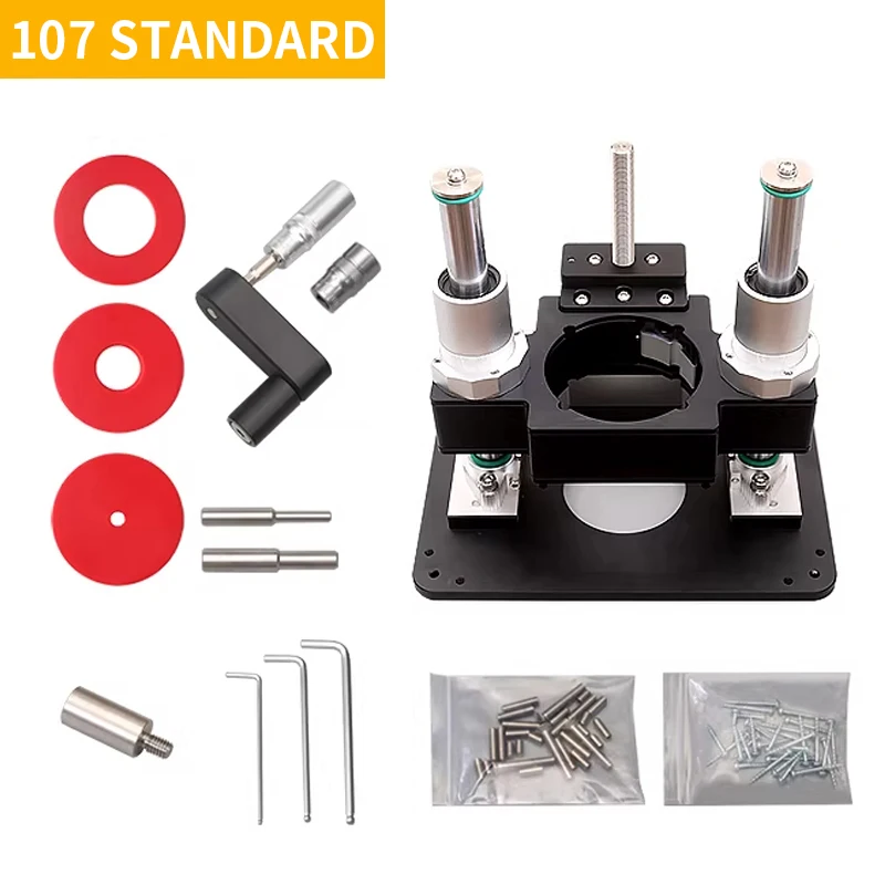 Raising Table for Milling Machines with Diameters 65-107mm, Includes DIY Template Milling Table Conversion Kit