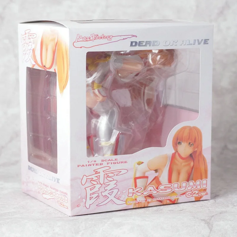 21cm Game Dead Or Alive Ayane Sexy Pose Doll Model Hand-Made DOA Cartoon Girl GK Desktop Decorative Ornaments Statue Toy Gift