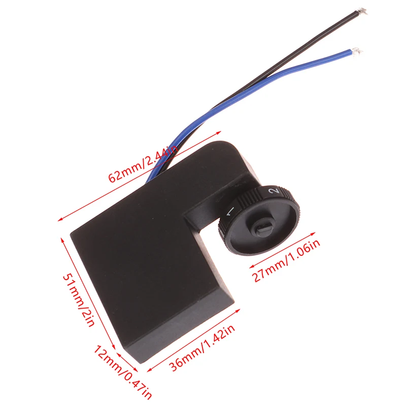 Speed Controller Switch Governor 6 Adjustable Gears For 180 230 High Power Polishing Machine Accs