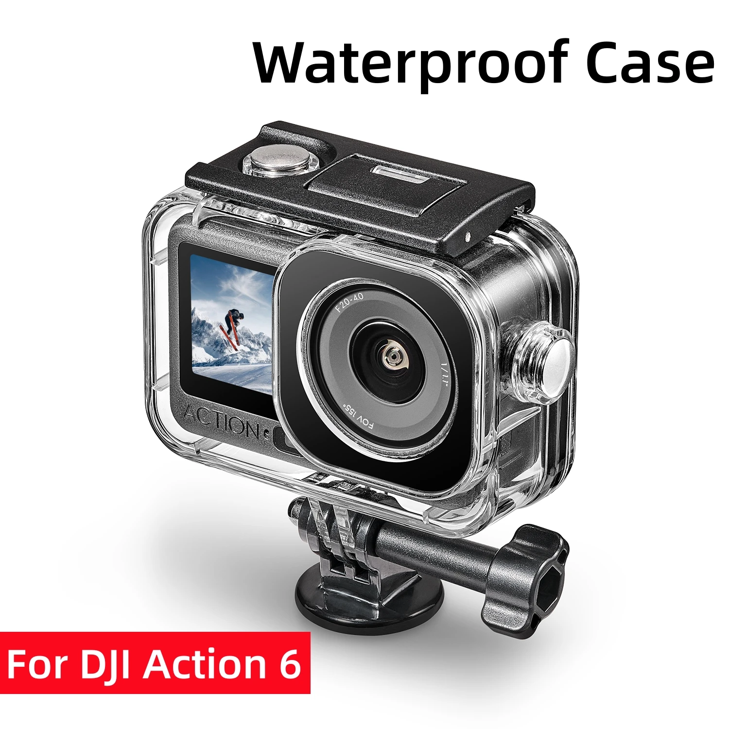 Action Camera Diving Case Underwater 60M - Custodia impermeabile da 60M per DJI