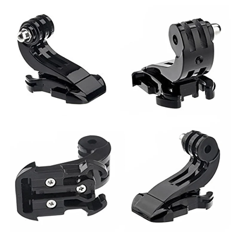 J Hook Buckle for Gopro Hero 13 12 11 10 Torso Belt Helmet Mount Base Yi 4 K SJCAM SJ4000 For DJI Action 5 4 3 Camera Accessorie