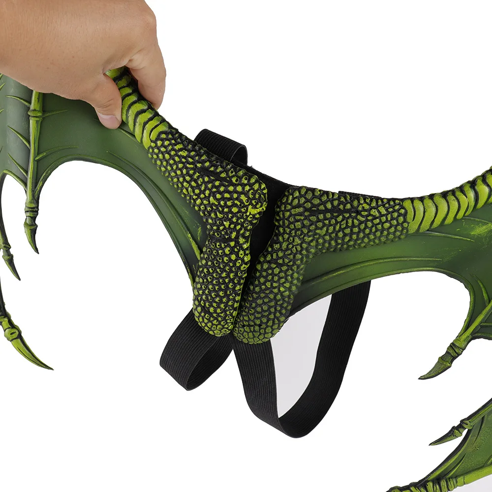 3D Dragon Wing para adultos e crianças, Masquerade, Halloween, Carnaval, Vestir, Demônio, Acessório Cosplay, Dinossauro, Assustador