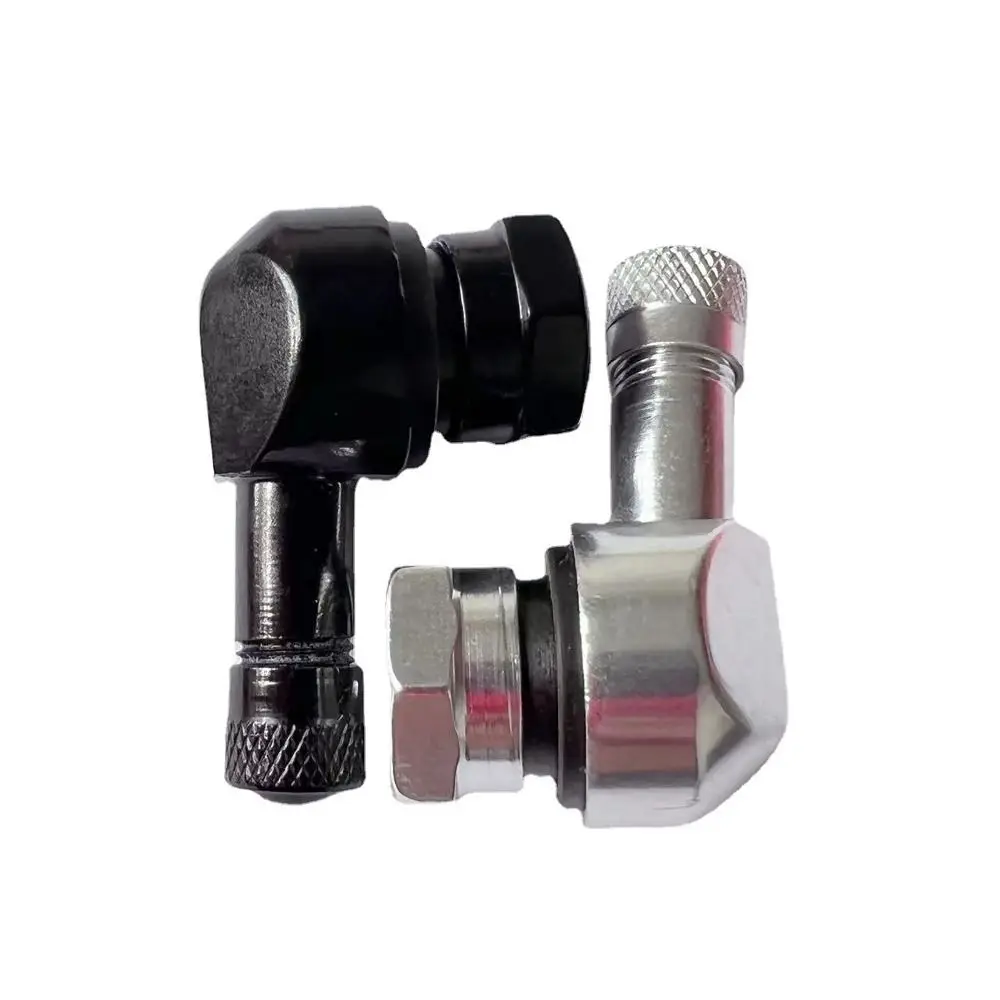 90° Valve Motorcycle Rim Aluminum Alloy Leakproof Motorcycle Wheel Tire Motorcycle Modification Motorcycle Valve Stems