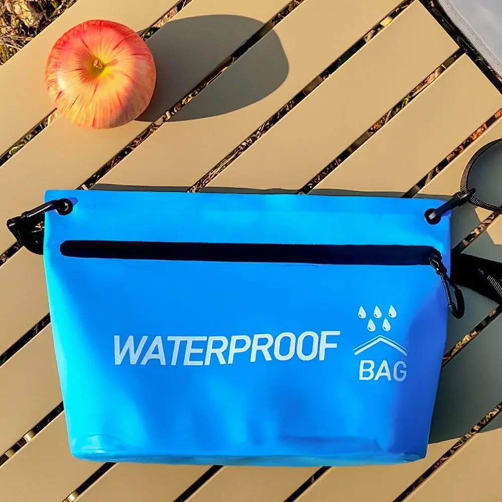 Bolsa seca impermeable de 5L, bolso de viaje con cremallera, saco de lavado, natación, Rafting, kayak, río, Trekking, canotaje flotante, bolsas de agua