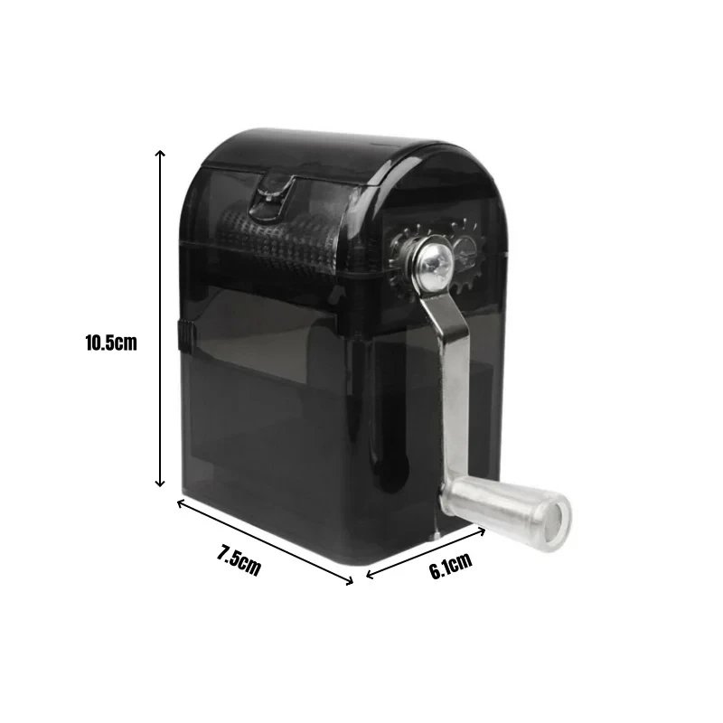 High Qulity Hand Shake Herb Grinder Portable Grass Cutter Crusher with Tobacco Storage Box Muller Shredder Smoking Accessories