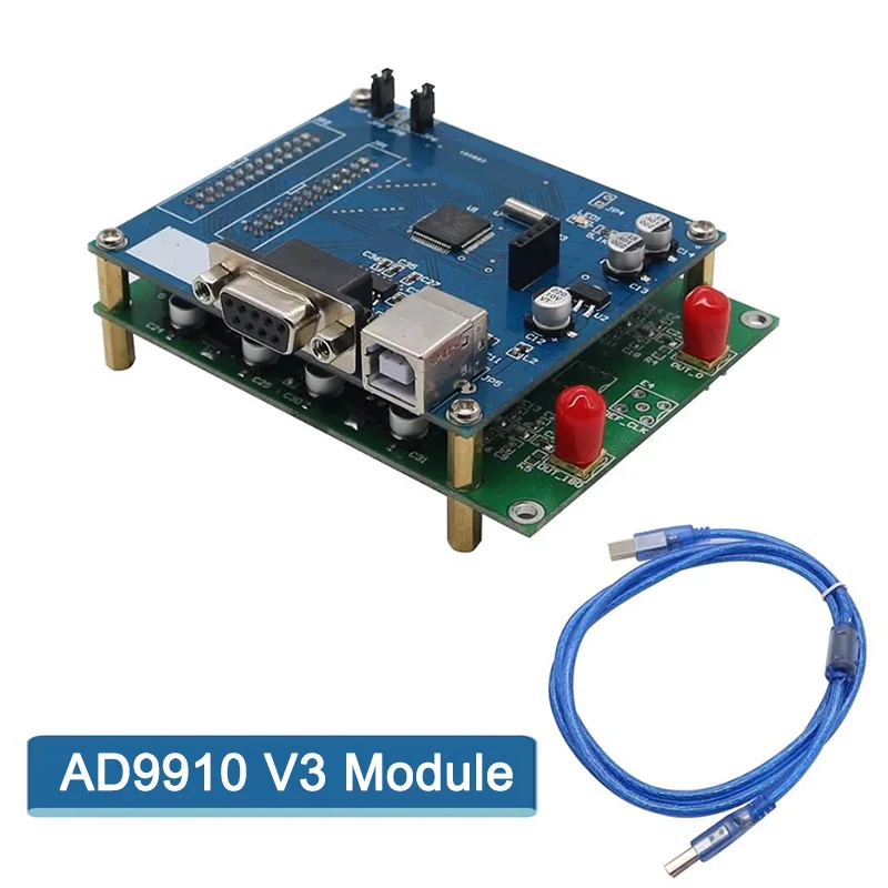 

AD9910 V3 Module 1G DDS Development Board RF Signal Source with STM32 Evaluation Board support Offical Software