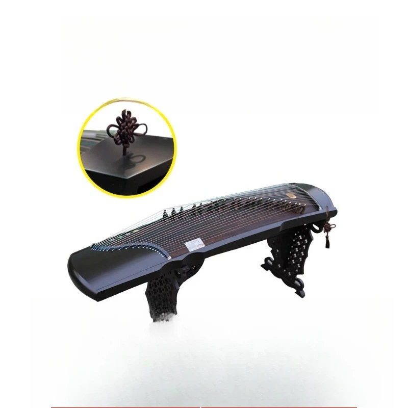 Guzheng, professional performance teaching, Nanmu guzheng piano Fuxi solid wood collection test teaching 3