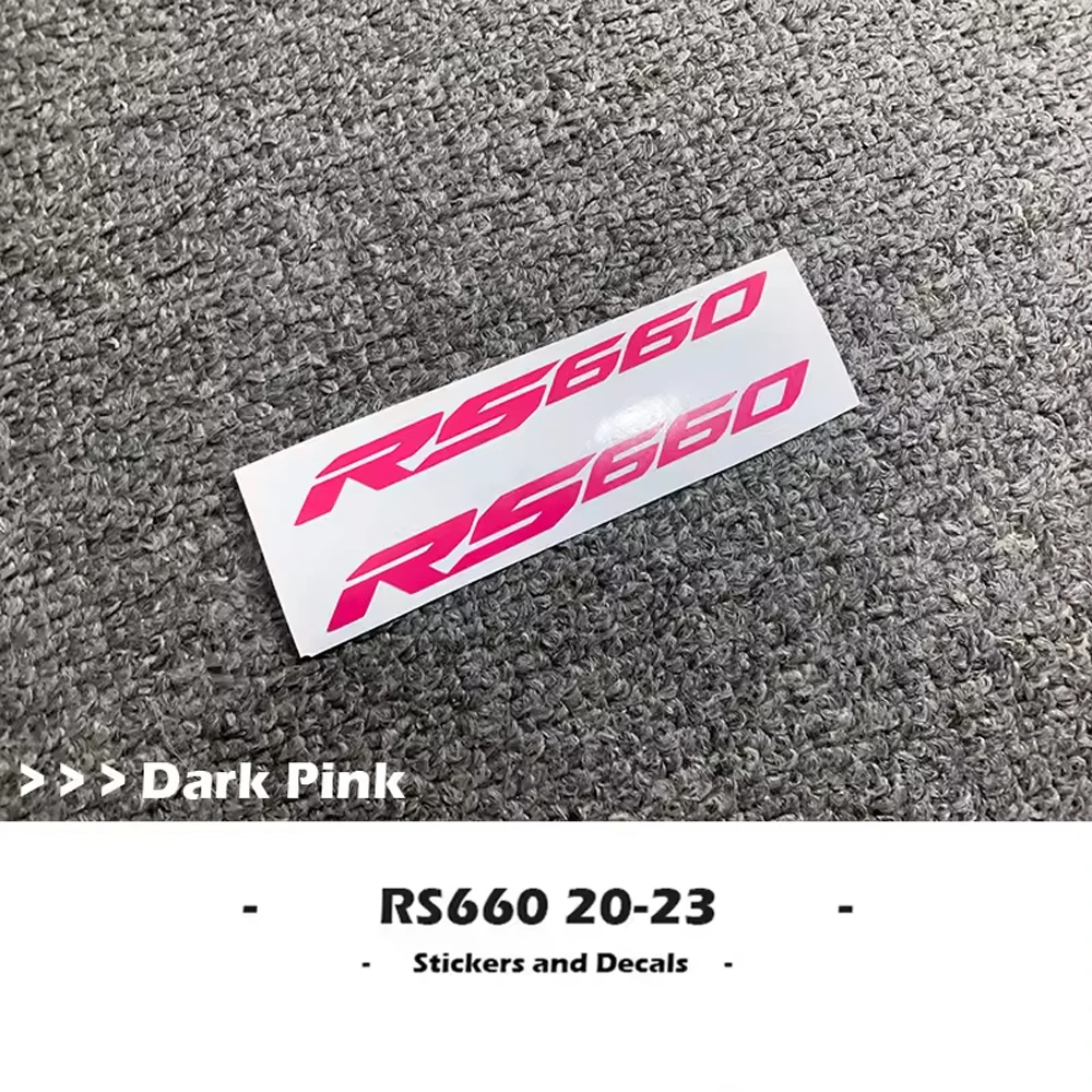 For Aprilia RS660 RS 660 2020-2023 Motorcycle Accessories Fairing Sticker Full Vehicle Waterproof Reflective Stickers Kit