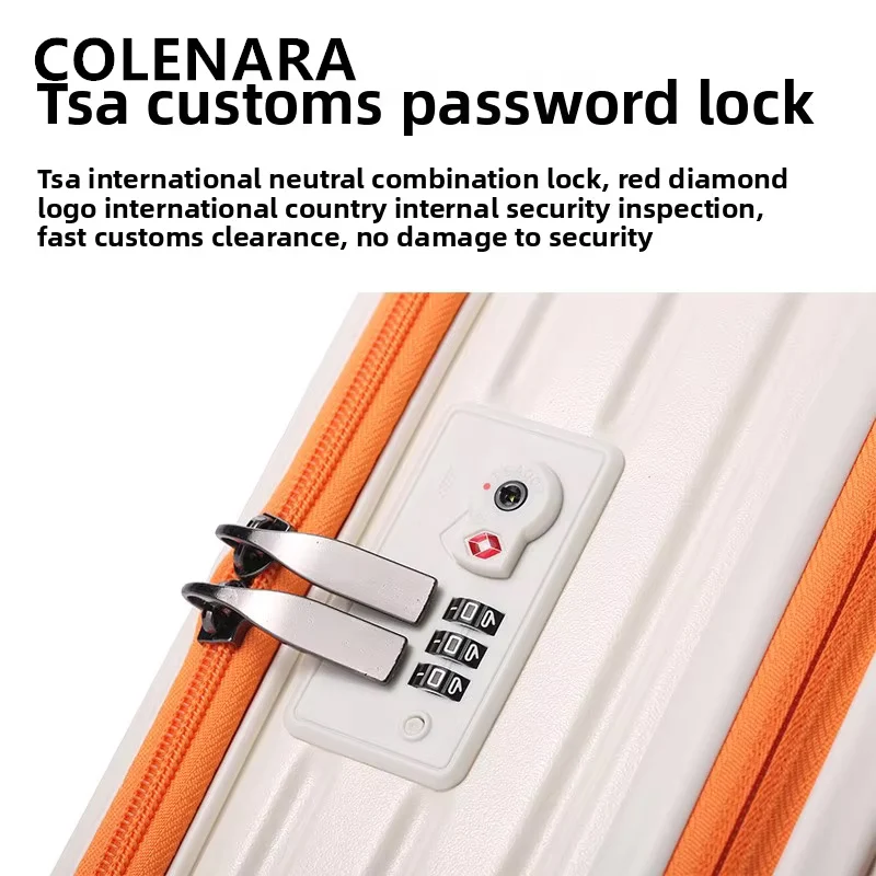 COLENARA Luggage Travel Bag Men Boarding Box Women Trolley Case 20