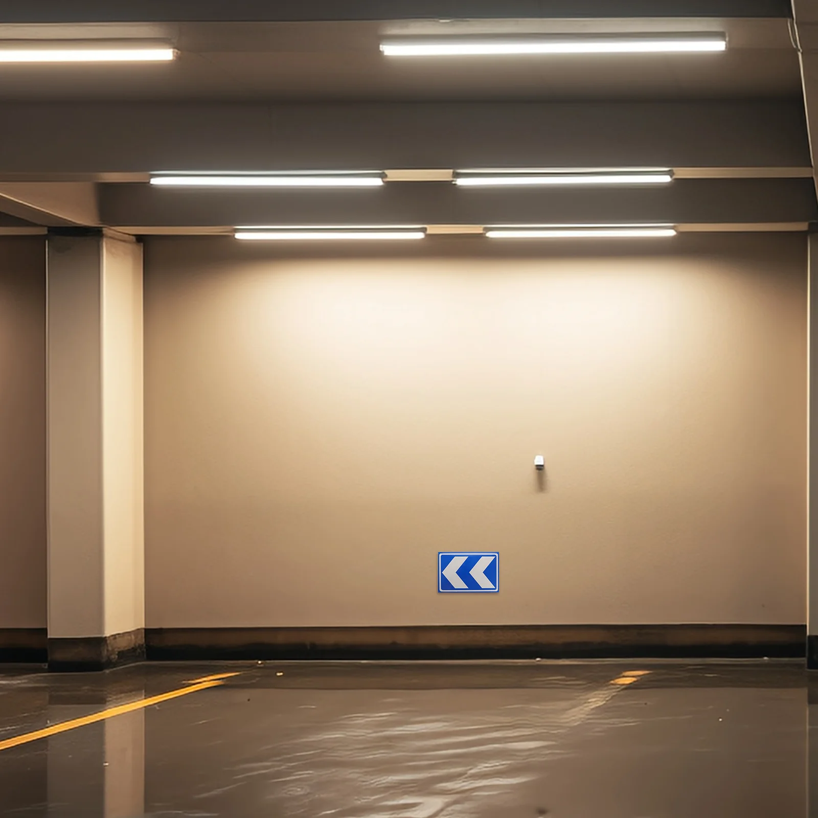 Arrow Sign This Way with Garage Signs Indicator Engineering Membrane Directional Road Traffic Reflective Aluminum