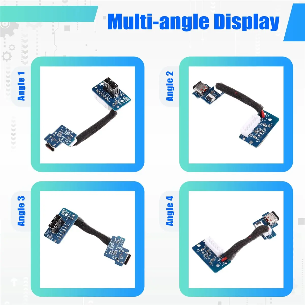 giftnew 1pcs Type C USB Charge Port Charging Board for JBL Charge 5 ND USB Charge Port Jack Connector