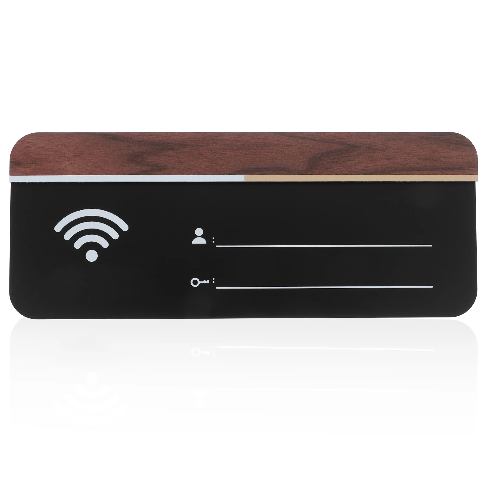 

Premium Acrylic WiFi Sign Board Wall Mount for Home Office Cafe Restaurant Guest WiFi Access Decorative Plaque