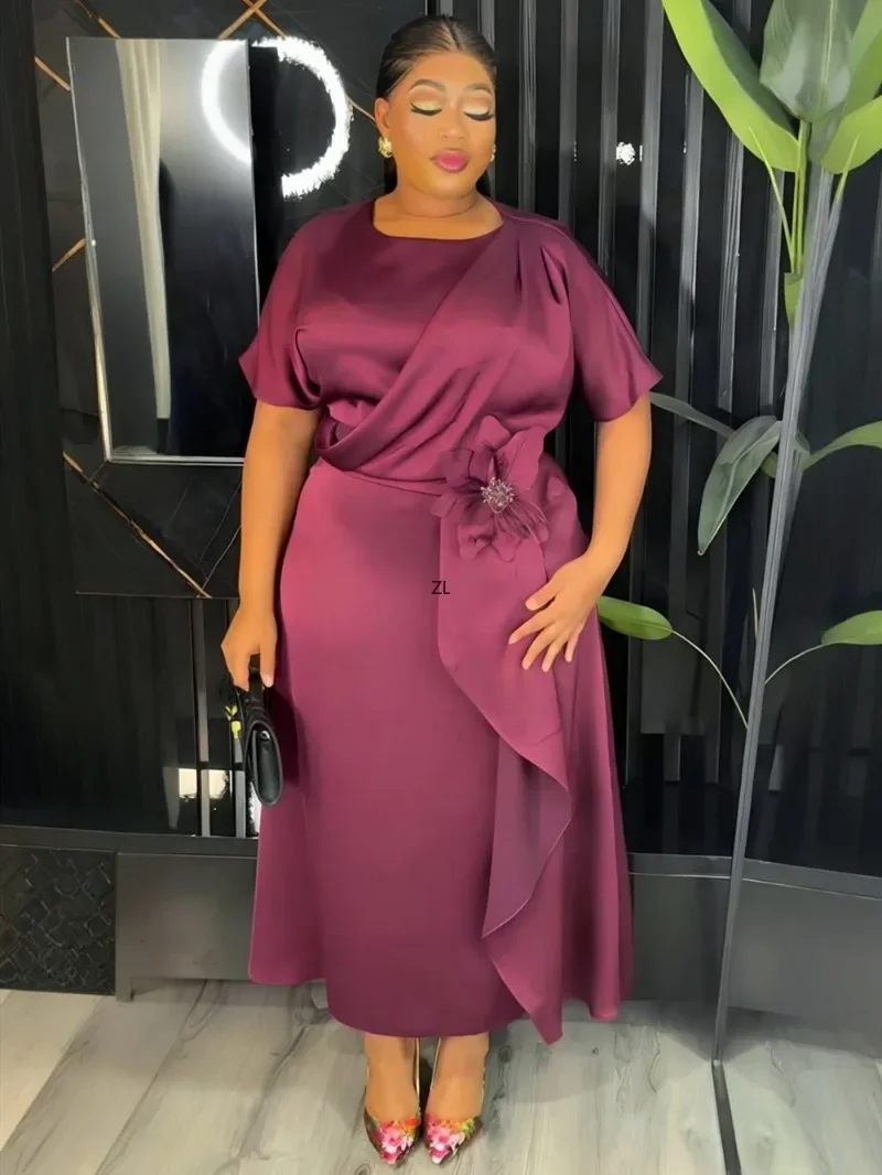 

African Dresses for Women Plus Size Africa Clothes Dashiki Ankara Turkey Outfits Gown Elegant Muslim Wedding Party Long Dress