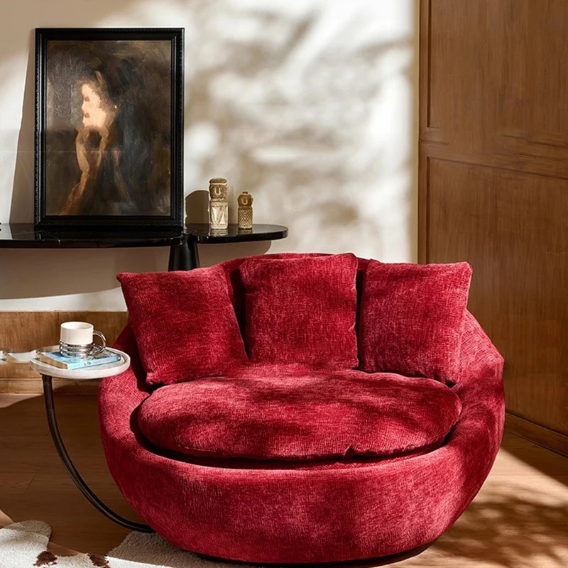 

Individual Lazy Living Room Chairs Luxury Tumbonas Vanity Sofa Living Room Chairs Modern Velvet Fauteuil Lounge Suite Furniture