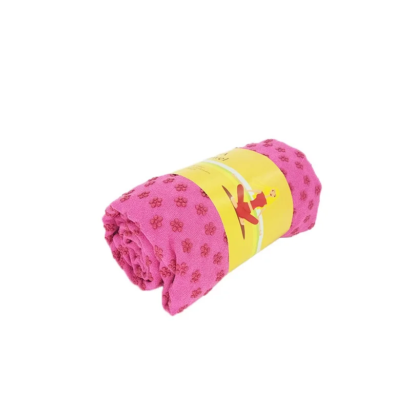 Portable Non-Slip Yoga Blanket, Fitness Pilates Workout Mat, Sports Towel, Folding Towel, 183x61cm