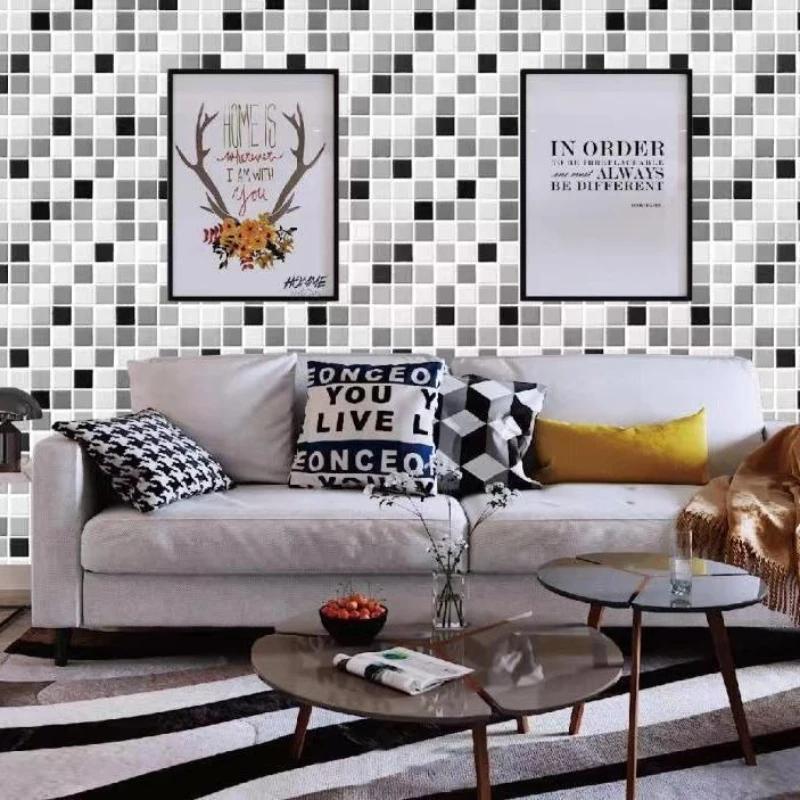 

3D Peel and Stick Wall Panels-Self Adhesive Waterproof Subway Tile Brick Wallpaper-DIY Retro Sticker for Kitchen,Fireplace