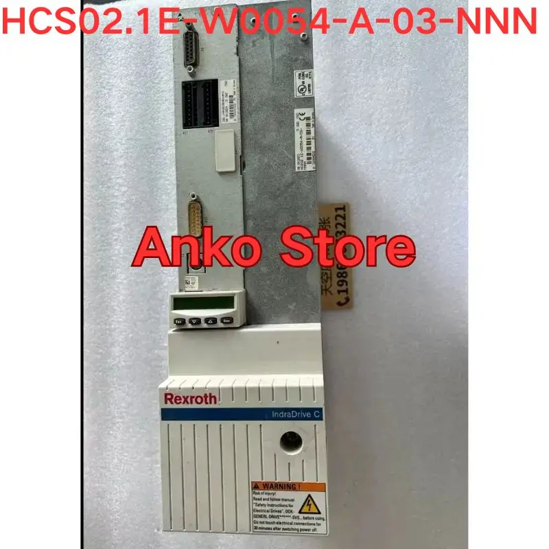 Second-hand test OK  Servo drive HCS02.1E-W0054-A-03-NNN