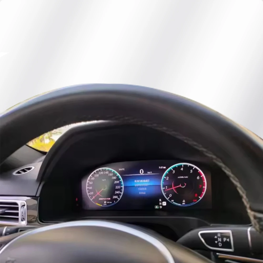 12.3 LINUX System LCD Dashboard Speedometer Instrument Digital Cluster for Mercedes Benz E Class W212 2010-2015