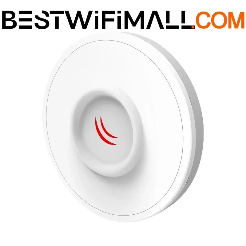 

Беспроводной мост MikroTik RBDisc-5nD, точка доступа с двумя цепями 21dBi 5 ГГц, интегрированная антенна CPE для связи точка-точка, процессор 600 МГц, 64 МБ ОЗУ