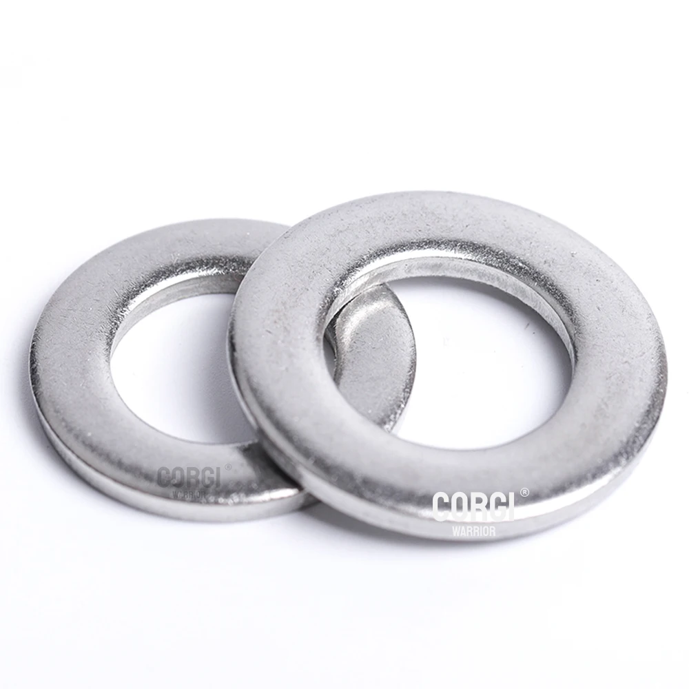 Flat Washers Assortment Set M2 M2.5 M3 M4 M5 M6 M8 M10 M12 Pieces Up To 900 Lock Washers 9 Sizes Stainless Steel and Black Steel