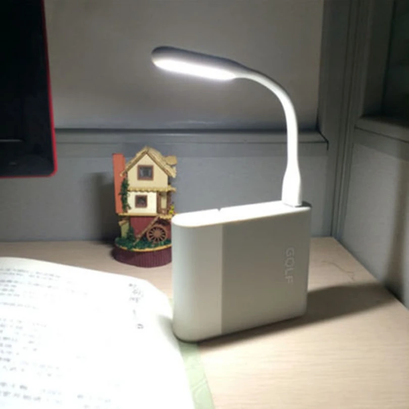 Promotional Gift Mini Flexible Portable USB LED Night Light Soft Deformable For Power Bank Laptop Energy-Saving Lamp