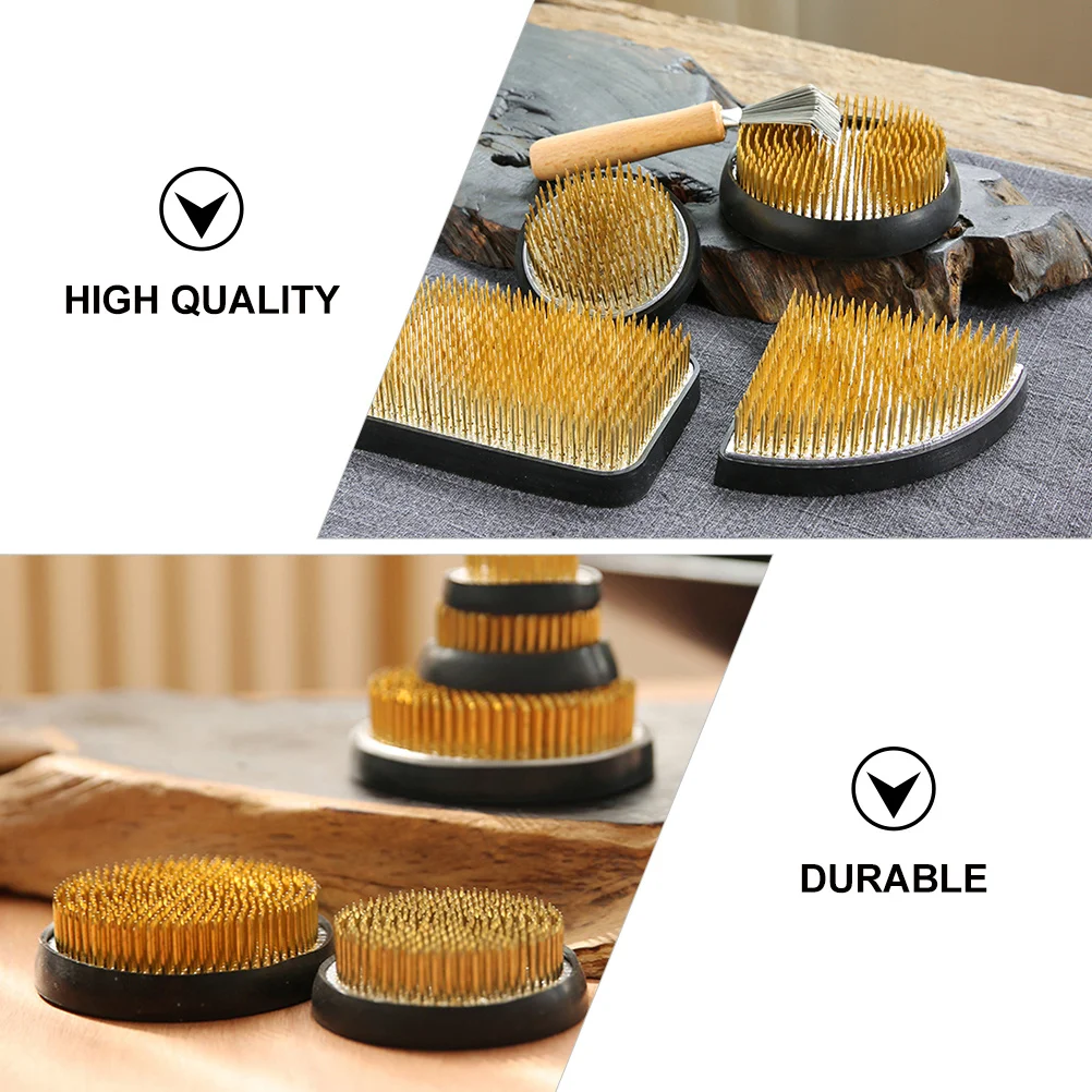 

1Pcs Copper Floral Pin Needle Nonslip Durable Flower Arrangement Holder Tool for Vase Display Flower Arrangement Holder