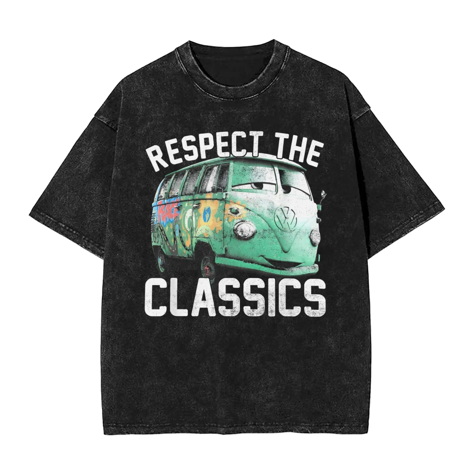 

Футболка Cars 2, Fillmore Respect The Classics, летние футболки с изображением Cars Lightning McQueen, футболка для мужчин, футболки с короткими рукавами