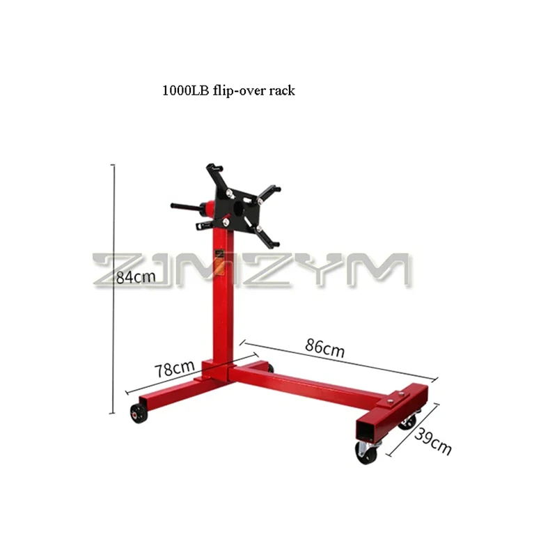 Engine Maintenance Turnover Frame Rotating Support Automotive Heavy Duty Gearbox Disassembly And Flipping Table Maintenance Tool
