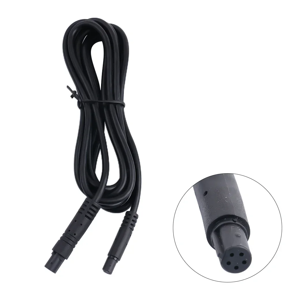 

Extension Cable Cable Wire Black Dash Cam Extension Male To Female Mini PVC Coated 2M Rear View Parking Reverse Camera 5pin Wire