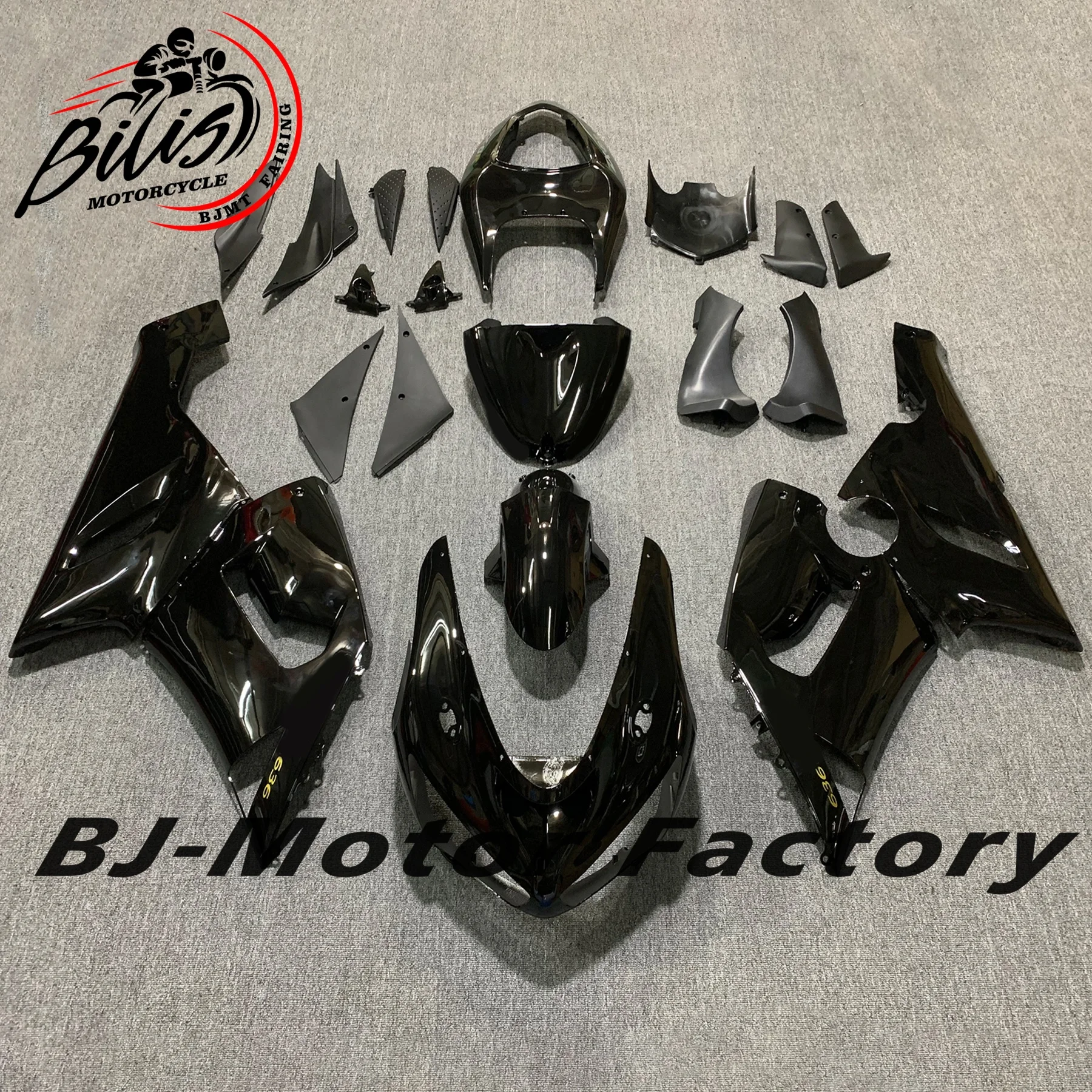 

New ABS Motorcycle full Fairing Kit Fit For KAWASAKI ZX-6R ZX6R 636 2005 2006 05 06 Fairings Kits Bodywork Shell set