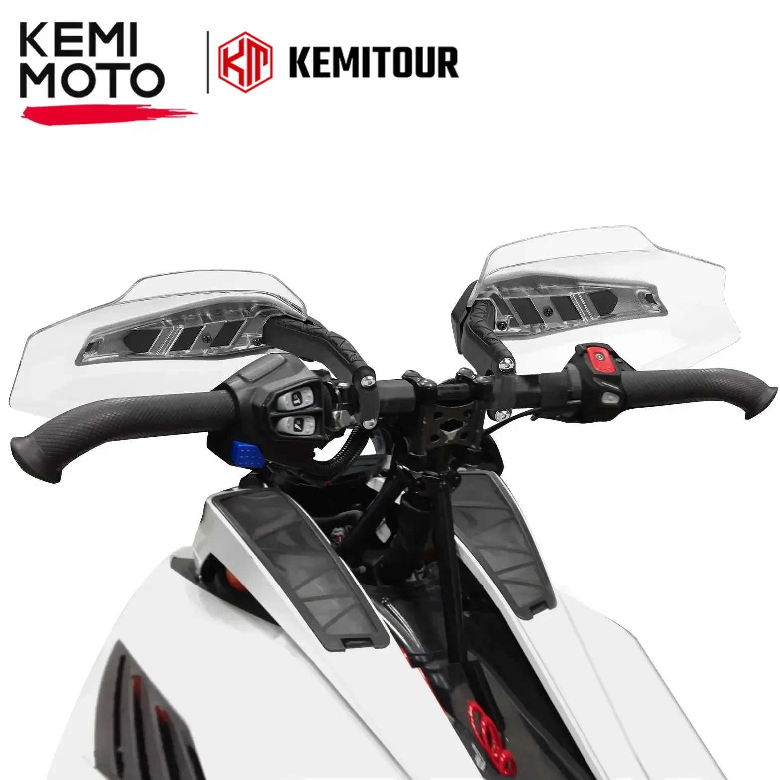 for Ski-Doo REV Gen5 Neo REV Gen4 XS XM XP XR XU KEMIMOTO Snowmobile Handguard Protector Wind Deflector Handlebar Air Deflectors