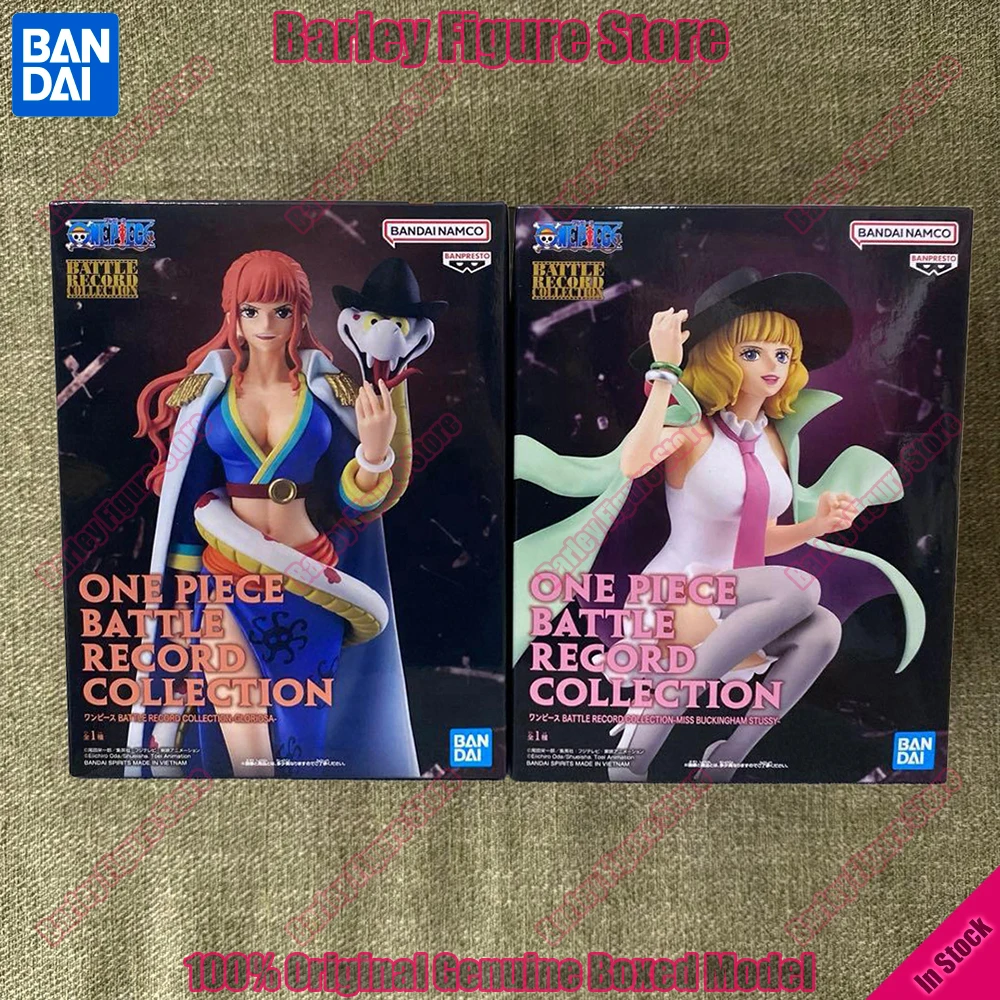 

Оригинальная коллекционная фигурка Banpresto ONE PIECE BRC Miss Buckingham Stussy & Gloriosa, аниме-фигурка, декор для рабочего стола, подарок, в наличии