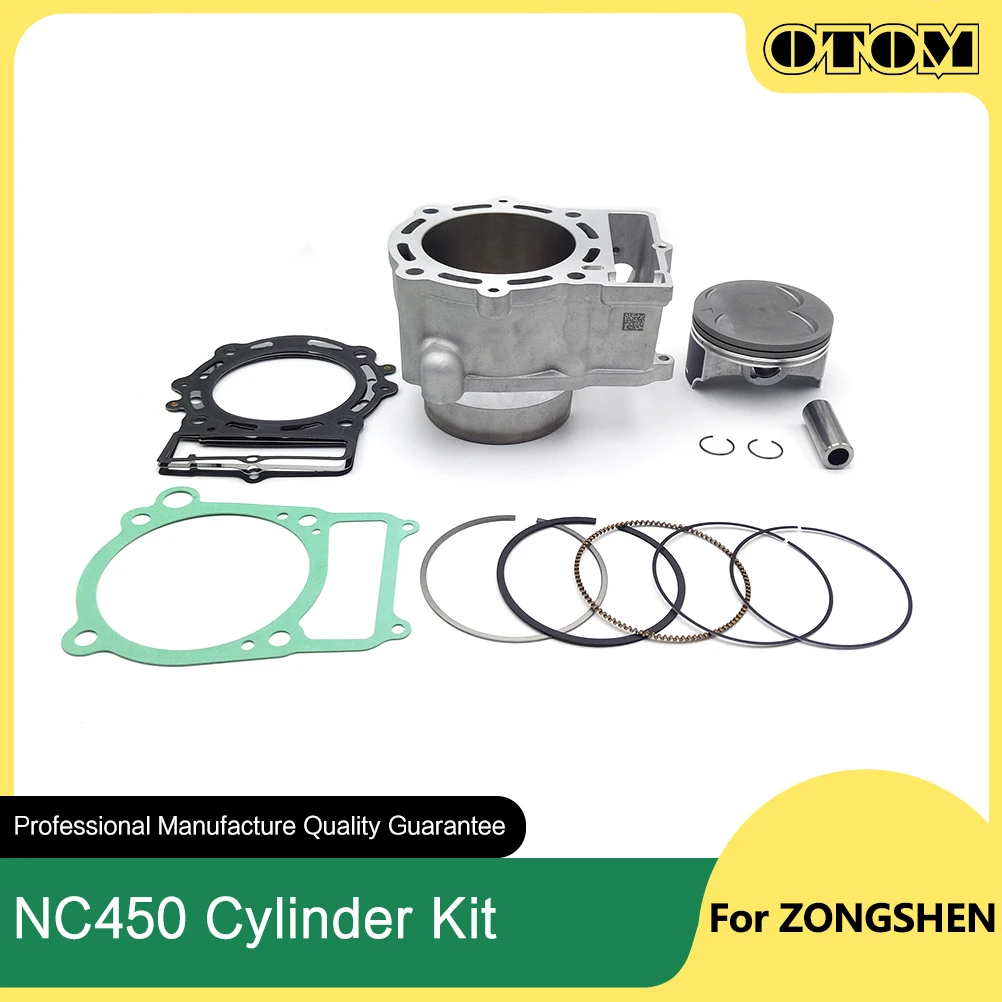 OTOM 94.5mm blok Cylinder motocyklowy sworzeń tłokowy pierścień uszczelniający do Dirt bike'i ZONGSHEN NC450 ZS194MQ KAYO T6 AVANTIS ENDURO