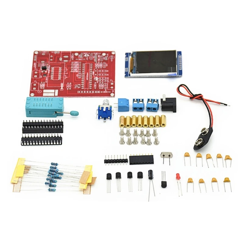 

2023 New Mega328 Transistor Tester Diode Capacitance Meter Frequency PWM Generator DIY Comprehensive Electronics