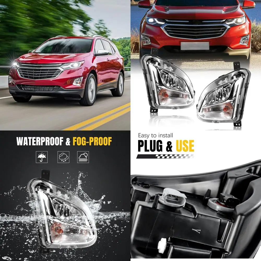 

2018-2021 Chevy Equinox правый галогенный противотуманный фонарь в сборе для замены лампы бампера