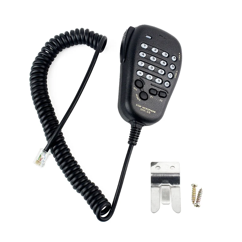 Microfone de microfone para Yaesu, DTMF, MH36B6J, MH36B6J, FT-2600M, FT-8000R, FT-3000M