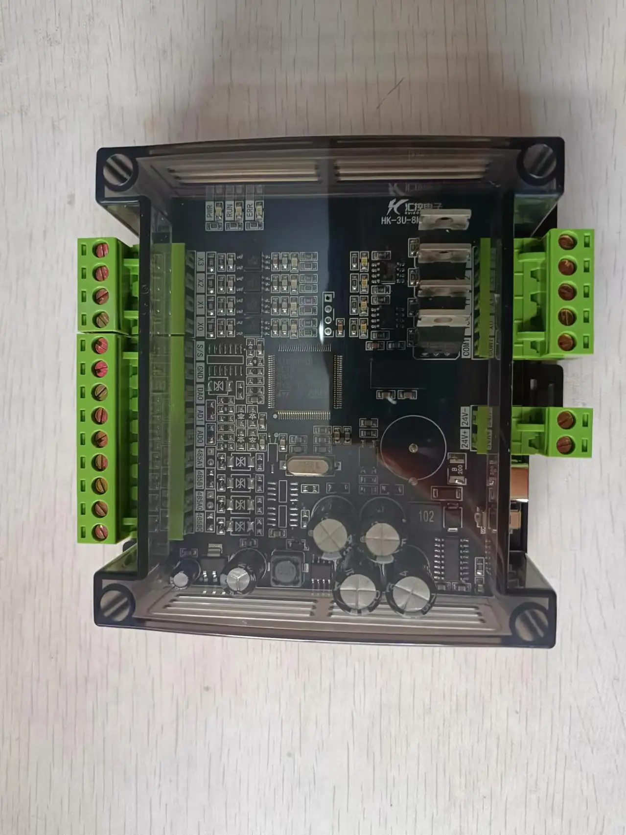 FX3U-8MR FX3U-8MT PLC  4 Input 4 Output  Type-C download port