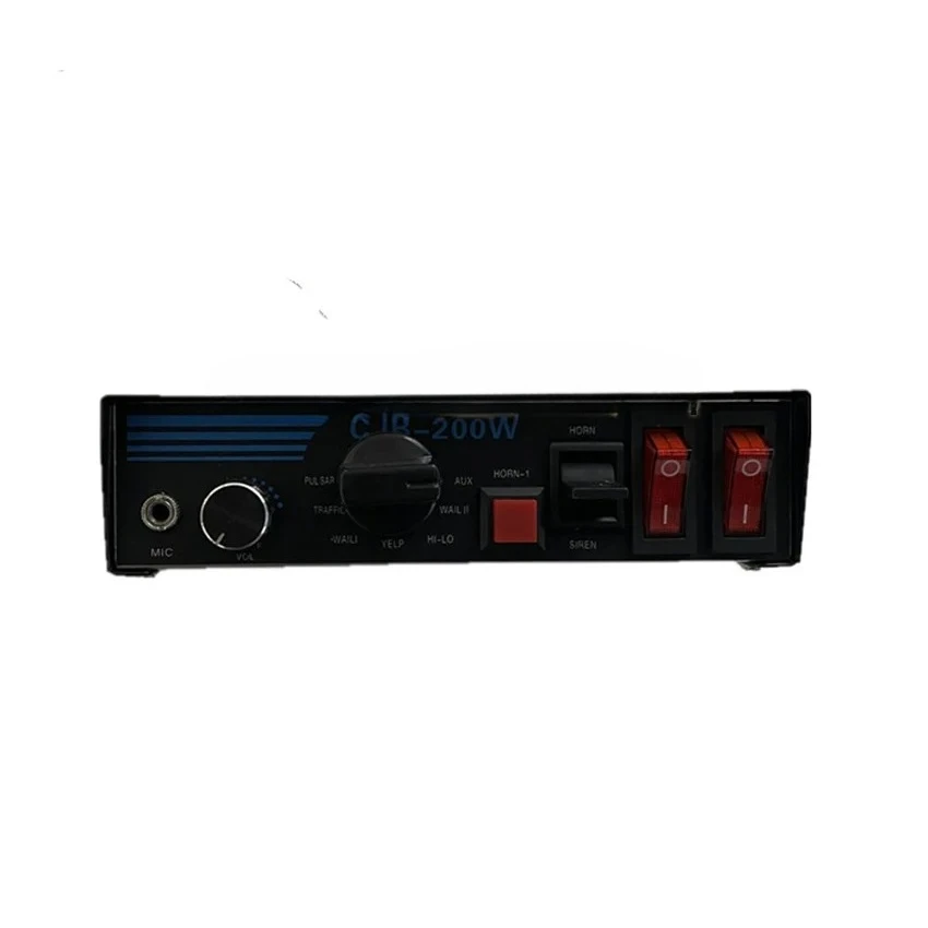 Car Panel Type Host Car Alarm Speaker 12V 24V Waterproof  Square Mouth Horn And Ultra Thin Speaker