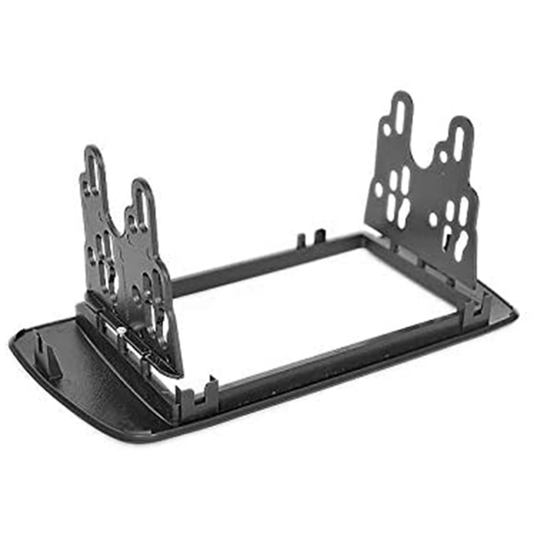 

2X 2 DIN Adapter CD Trim Panel Stereo Interface Radio Car Frame Panel Fascia For SEAT Ibiza 2008+