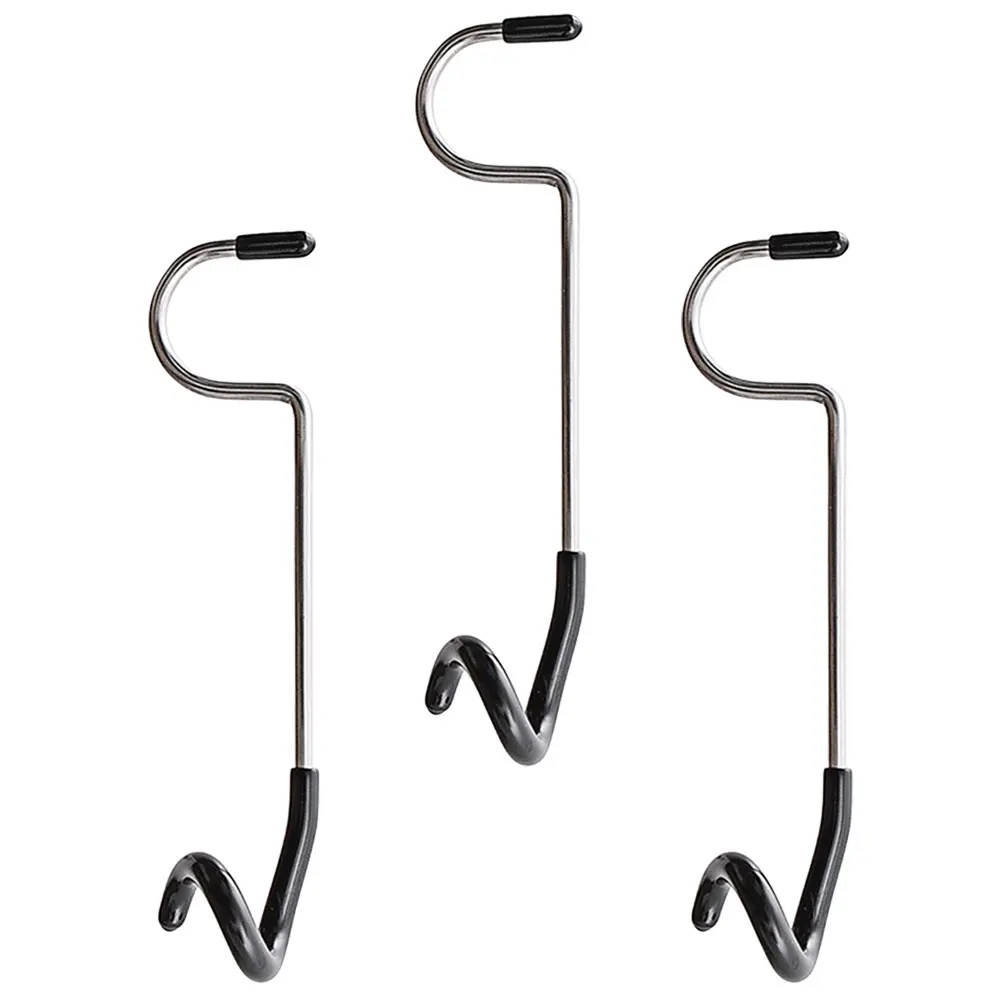 

3pcs Outdoor Camping Metal Hooks Durable Portable Practical Light Hanging Holder for Lantern Tent Fishing Hiking Travel