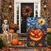 Halloween Pumpkin Garden Flag 12 x 18 Inch Double Sided Fall Yard Decor jjp