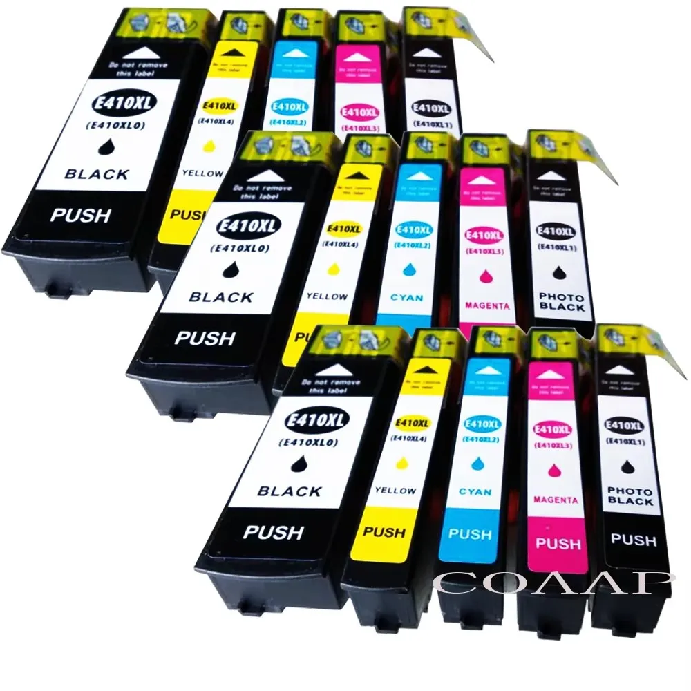 Compatible T410XL Ink Cartridges for EPSON Expression Premium XP-530 XP-630 XP-830 XP-635 XP-540 XP-640 XP-645 XP-900 Printer -
