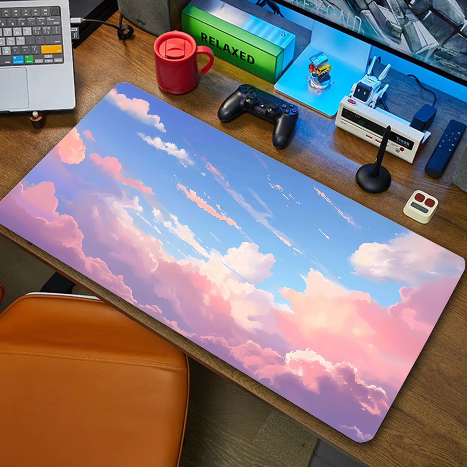 Cloud Mousepad Gamer Mouse Pad Rubber Gaming Desk Mat Soft Alfombrillas de ratón Mouse Mat Anti-slip Keyboard Pads 100x50cm