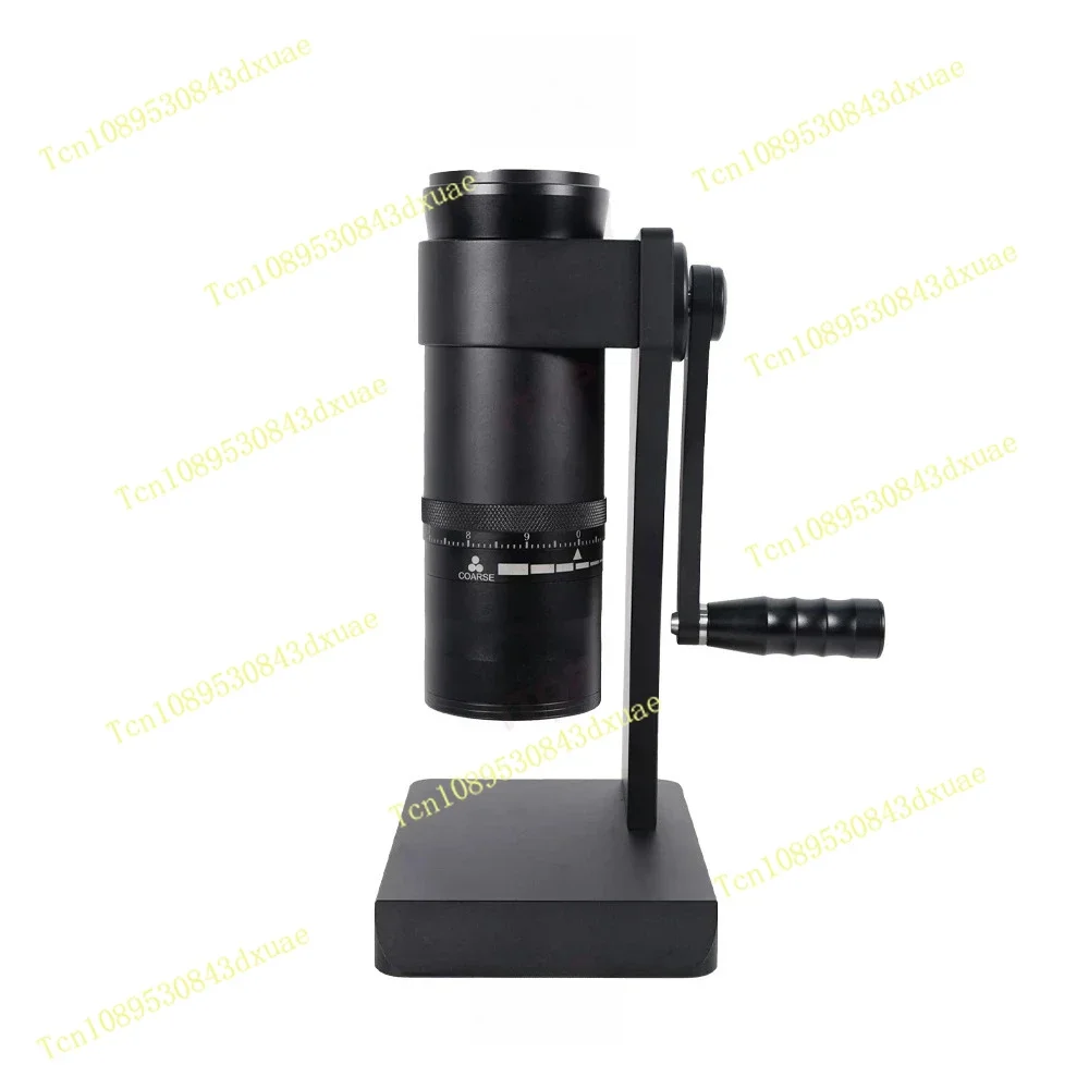 Hand Cranked 63mm Coffee Grinder Ghost Conical Burr Grindier For Turkish Coffee Espresso Mocha External Adjustment Dial