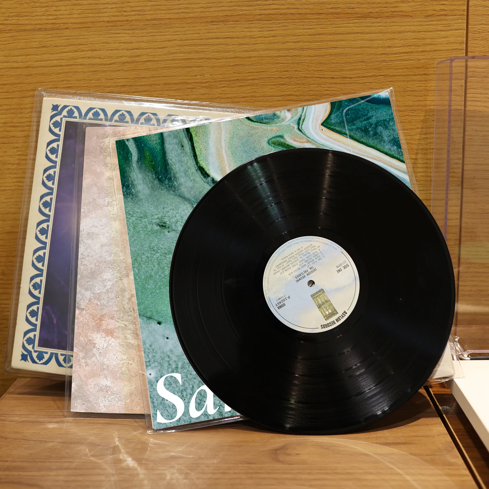5Pcs PVC Antistatic LP Vinyl Record Outer Sleeves Durable Protector Covers,for 12'' Single LP Gatefold 2LP Records Storage HOT