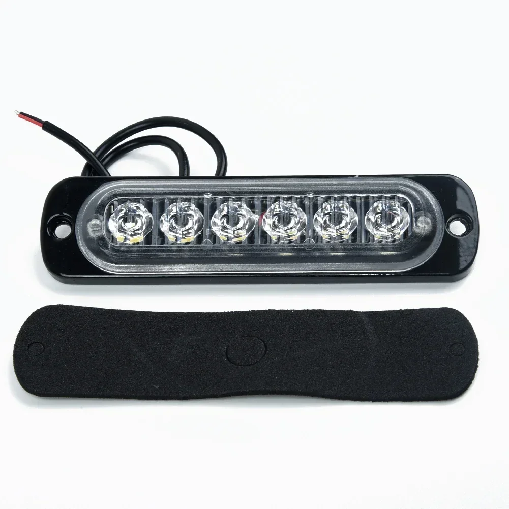 1 Uds. Luz de trabajo de barra LED para coche 12W luz de trabajo todoterreno 12V luz antiniebla automática todoterreno 6 focos LED para Tractor para