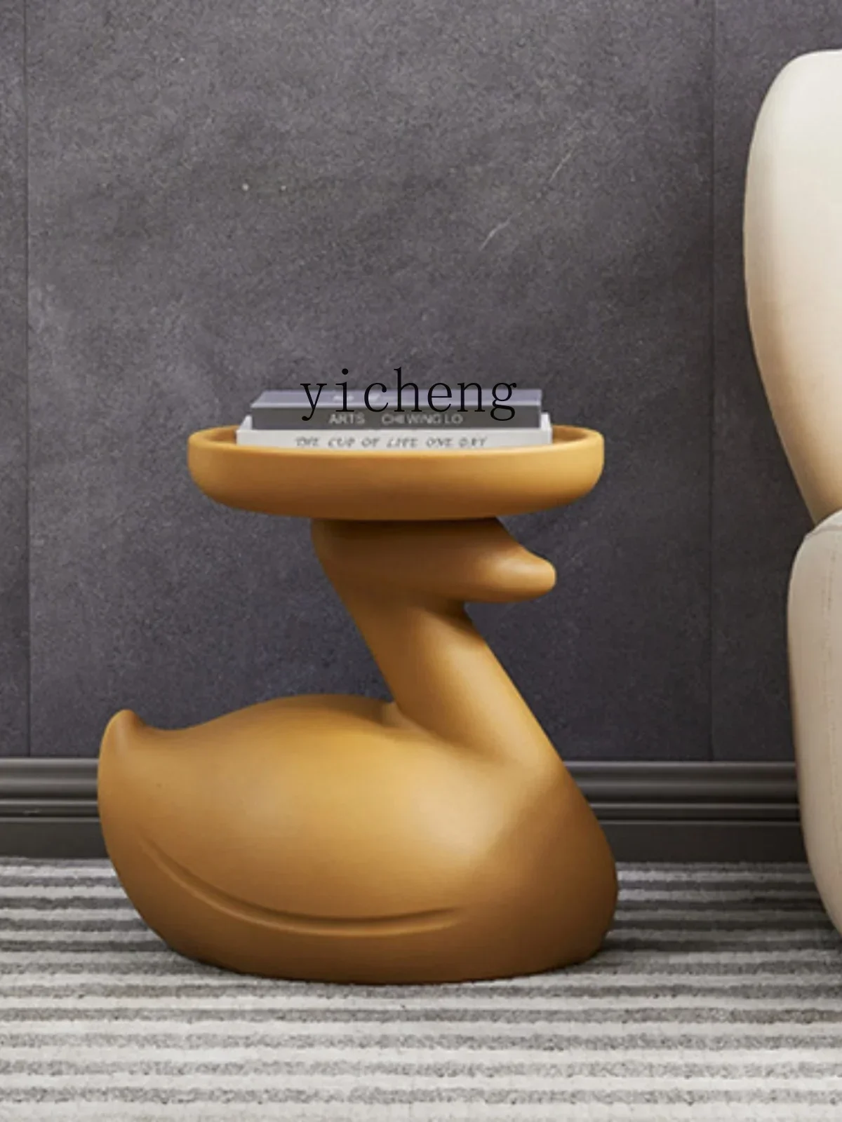 

b2Swan Small Coffee Table Modern Minimalist Household Restaurant Tea Table Creative Animal Corner Table